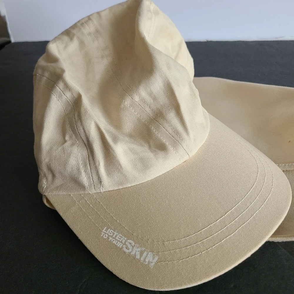 Beige Promo Cap "Lisen To Your Skin"one Size - Picture 5 of 7